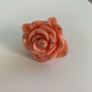 Betsey Johnson Vintage Rose Ring